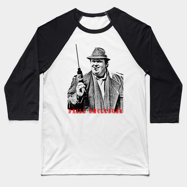 unclebuck visual art Baseball T-Shirt by DOGGIES ART VISUAL